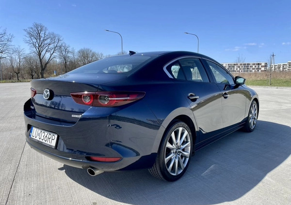 Mazda 3 cena 79999 przebieg: 41280, rok produkcji 2020 z Lublin małe 67
